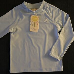 The Beaufort Bonnet Company Light Blue Long Sleeve Rash Guard